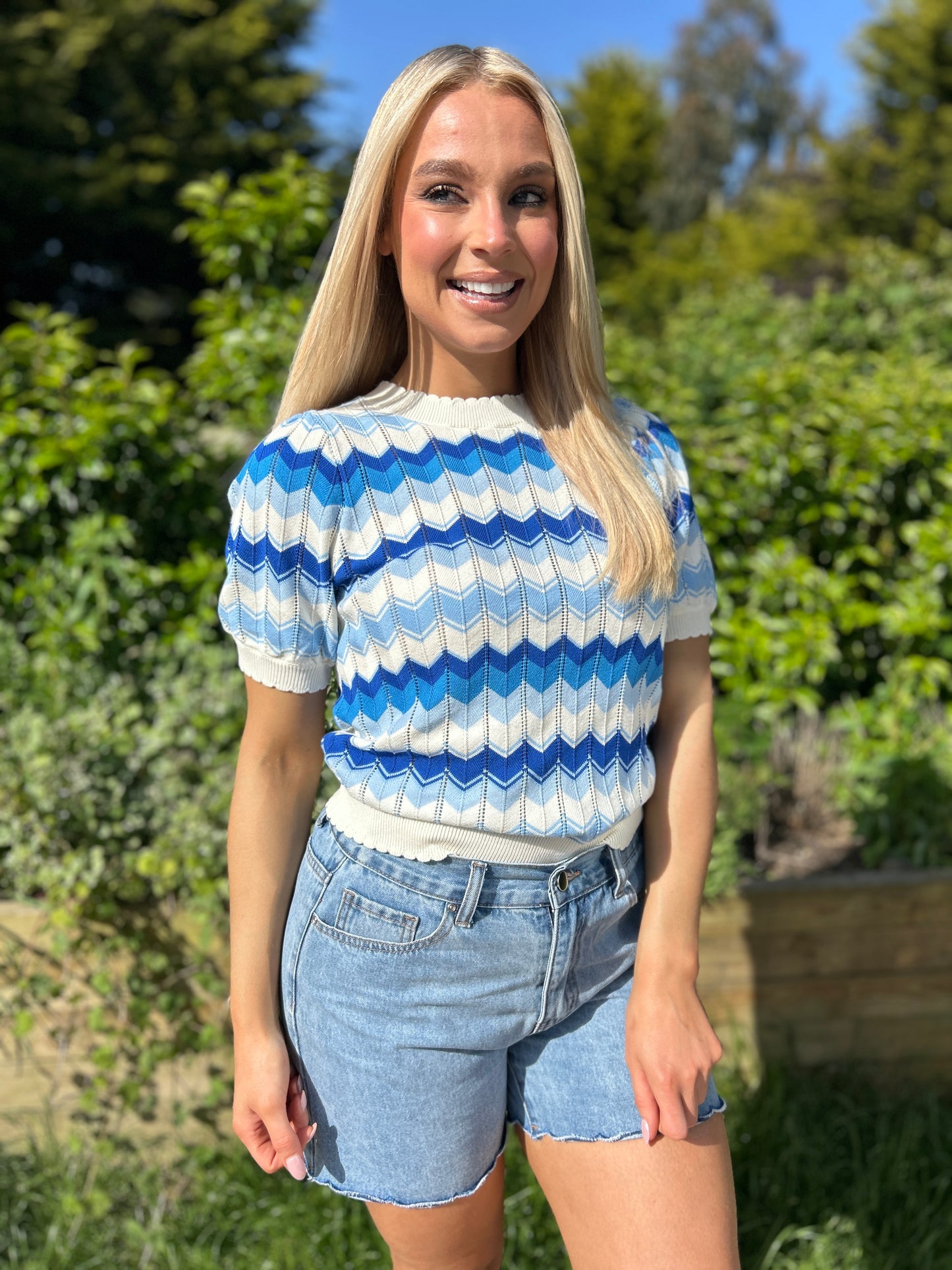 Mavis Jumper Blue
