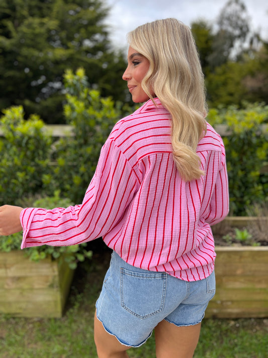 Jessica Stripe Shirt