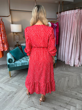 Daria Red Dress