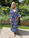 Grace Midi Dress Blue