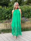 Cleo Lace Dress Green
