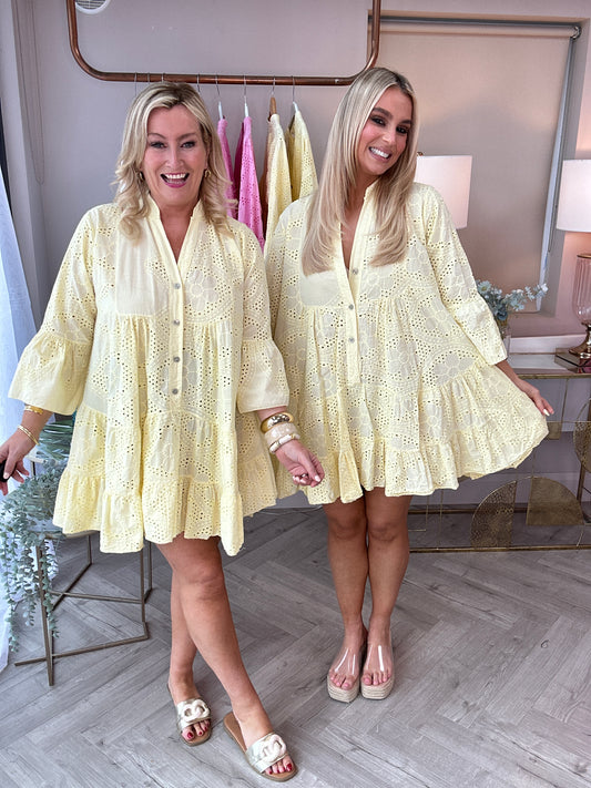 Penelope Dress Yellow