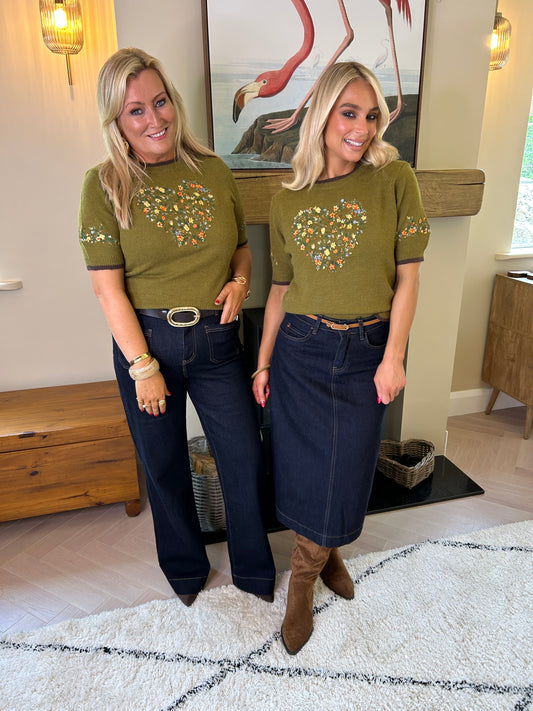 Astrid Knit Olive