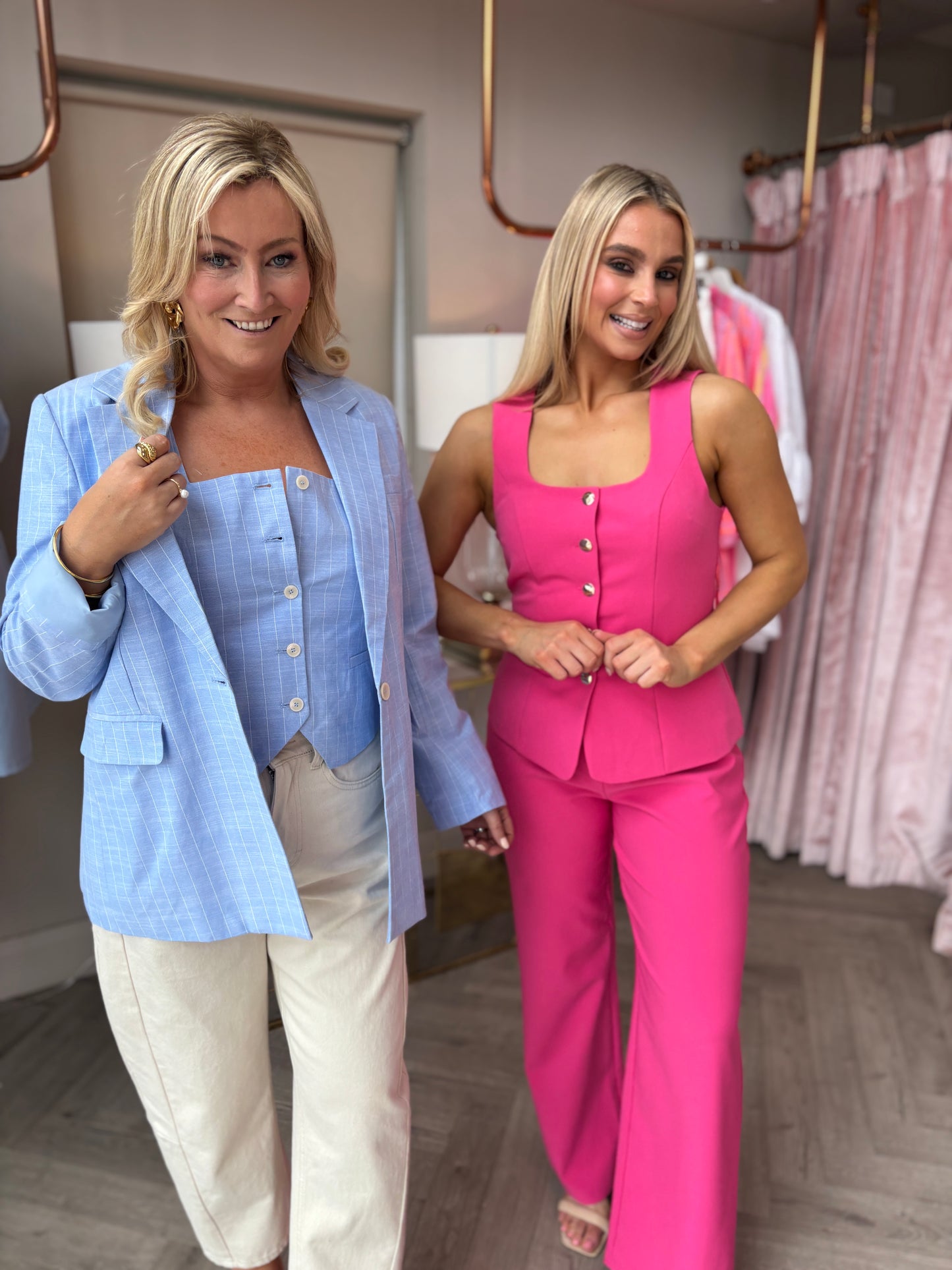 Edlyn Waistcoat Sky
