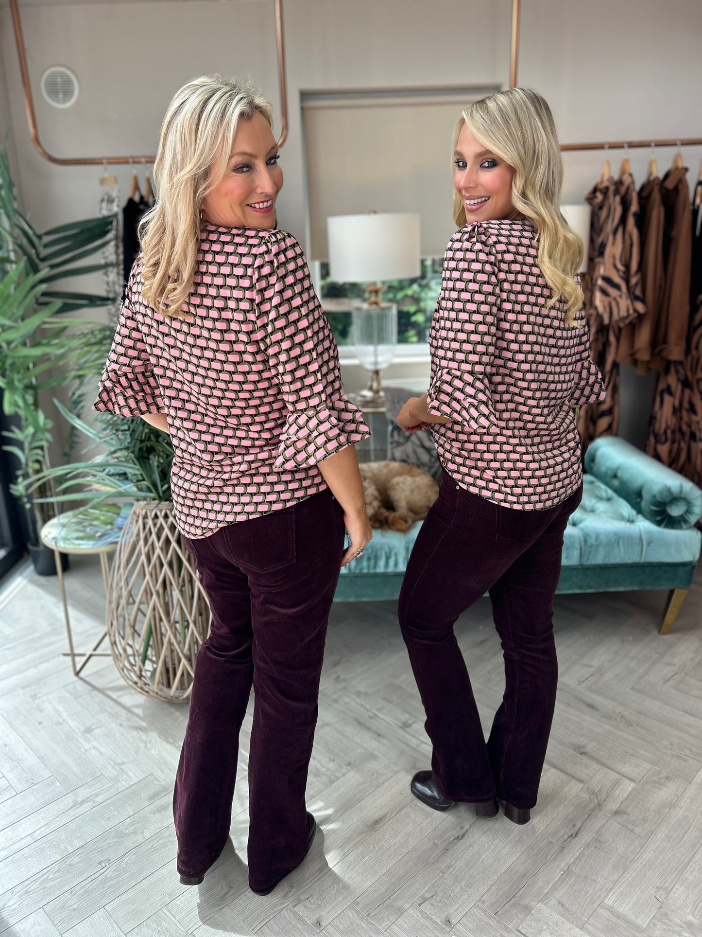 Edelle Bootcut Cord Short