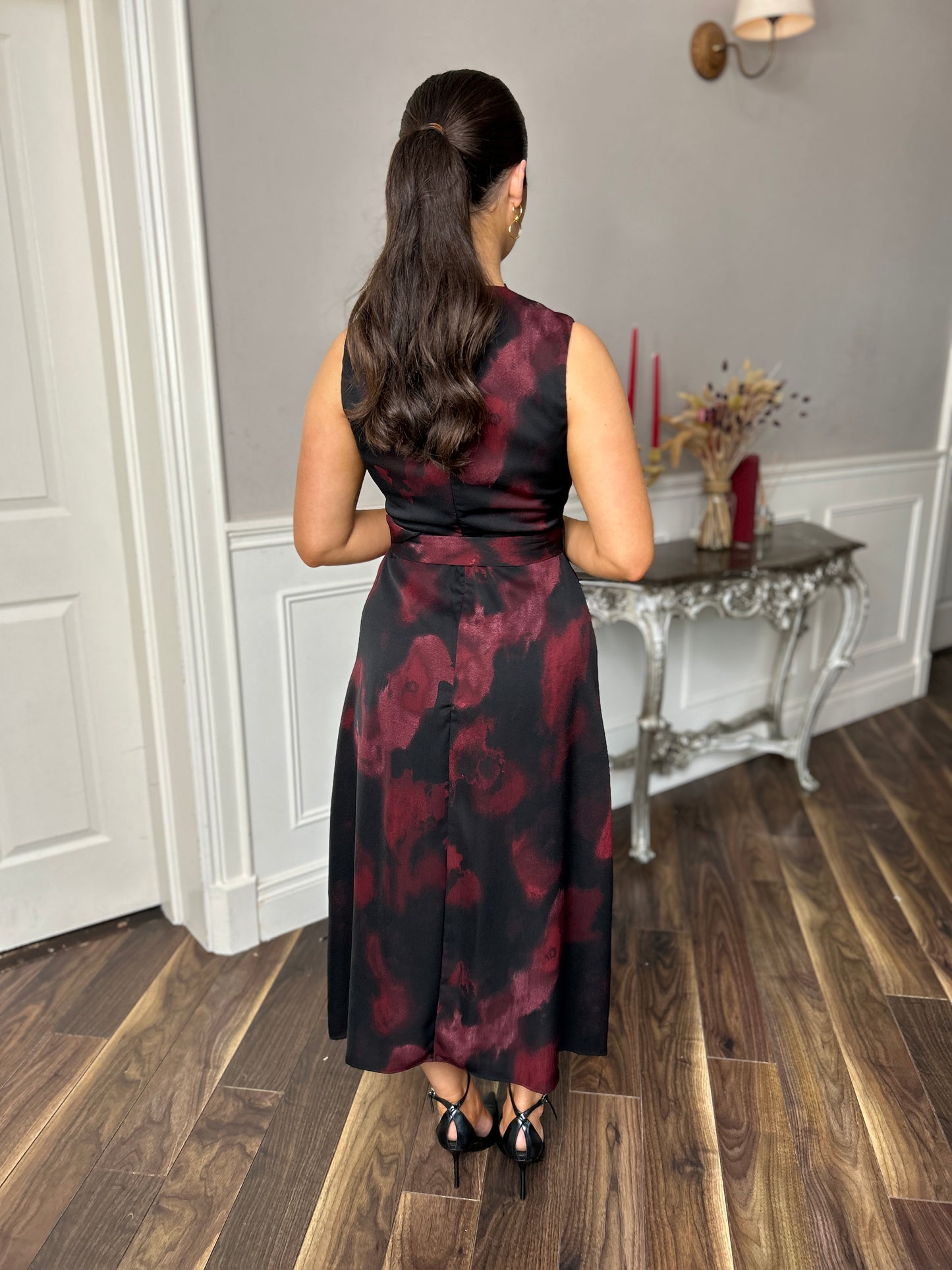 Leilani Midi Dress Black