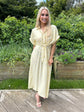 Meredith Polka Dot Dress Yellow