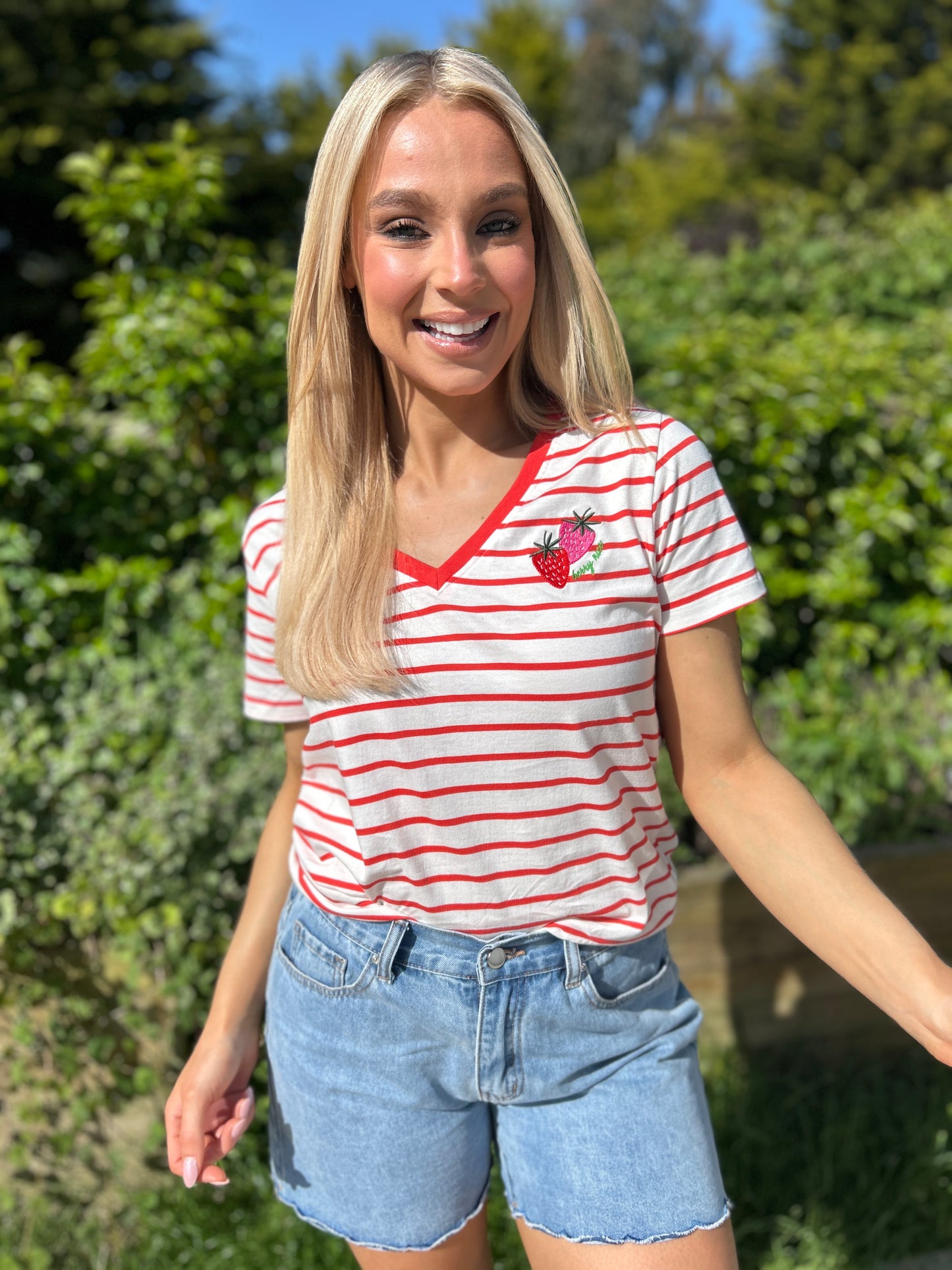 Khloe Strawberry T-Shirt