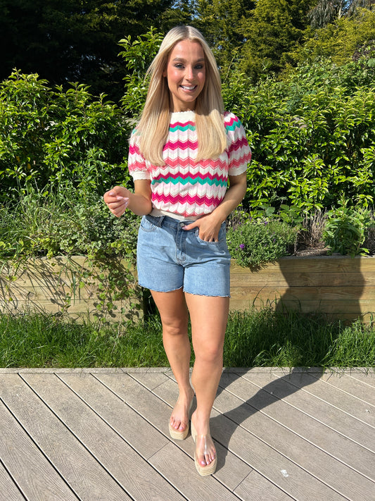 Mavis Jumper Pink