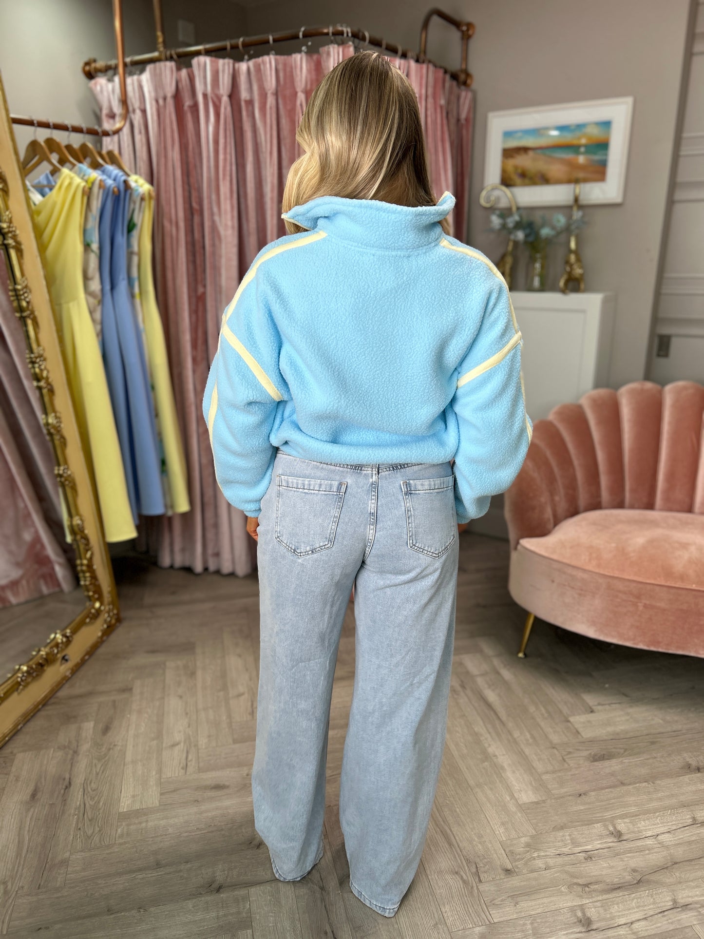 Lulu Fleece Blue