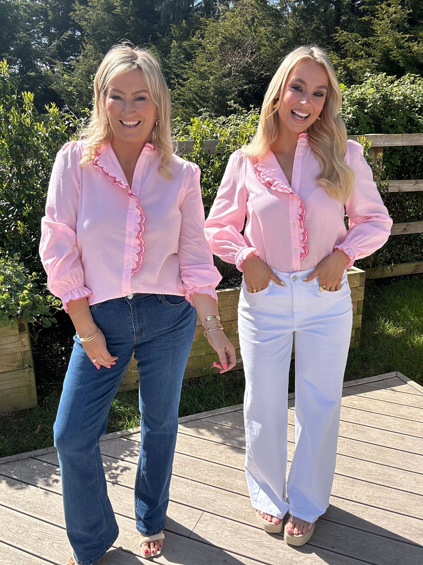 Bonnie Pink Frill Shirt
