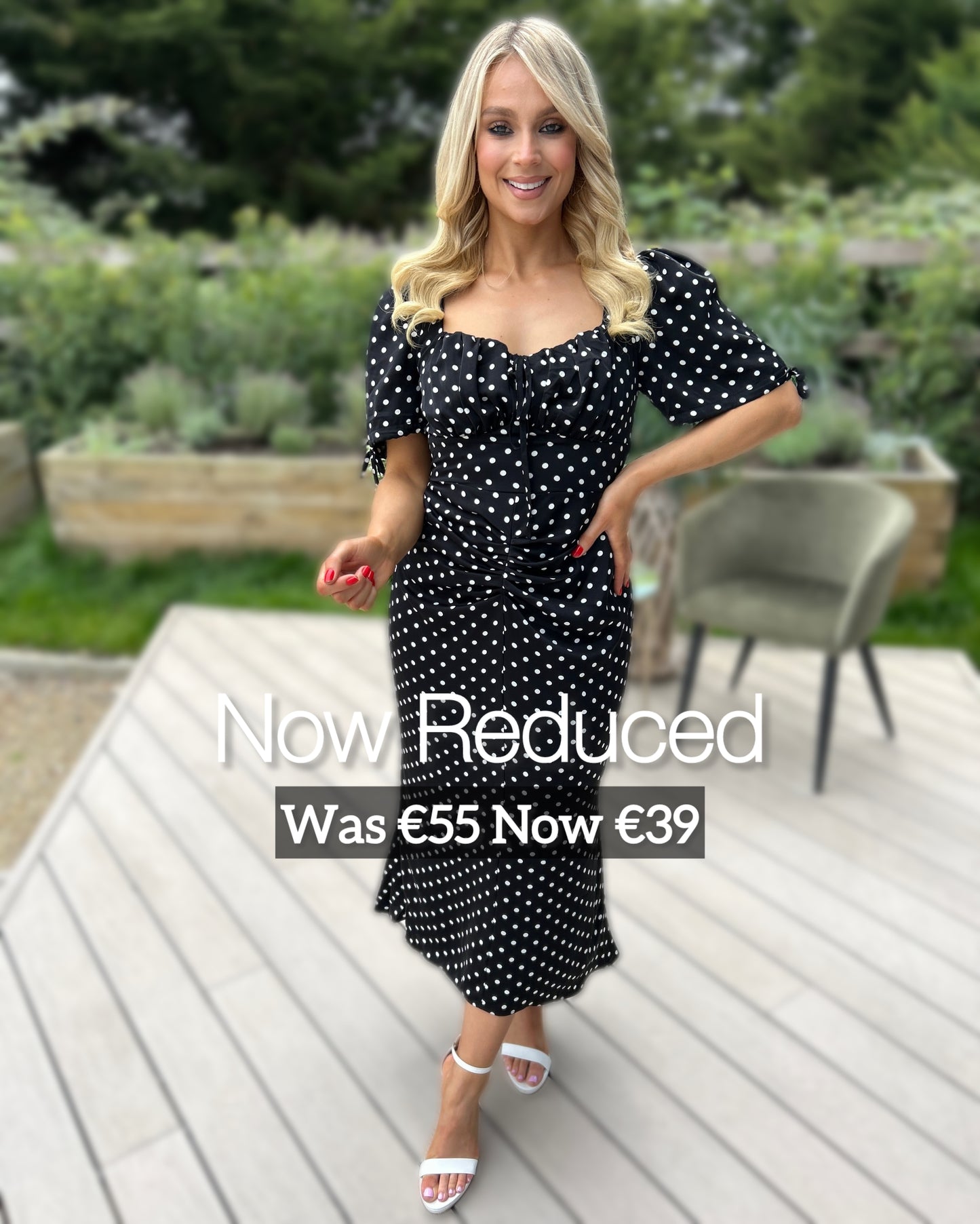 Dove Dress Polka Dot