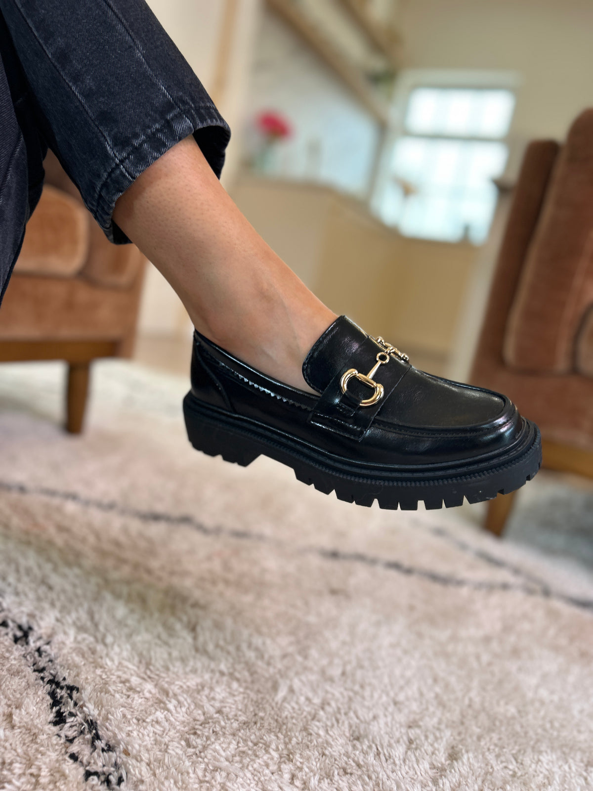 Lucinda Loafer Black