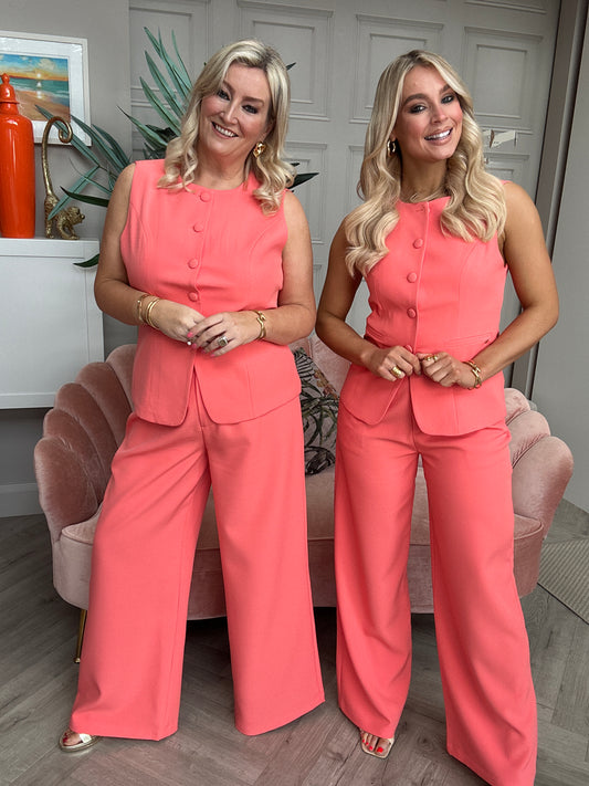 Lilith Trousers Coral - Regular