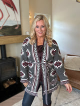 Harley Grey Cardigan