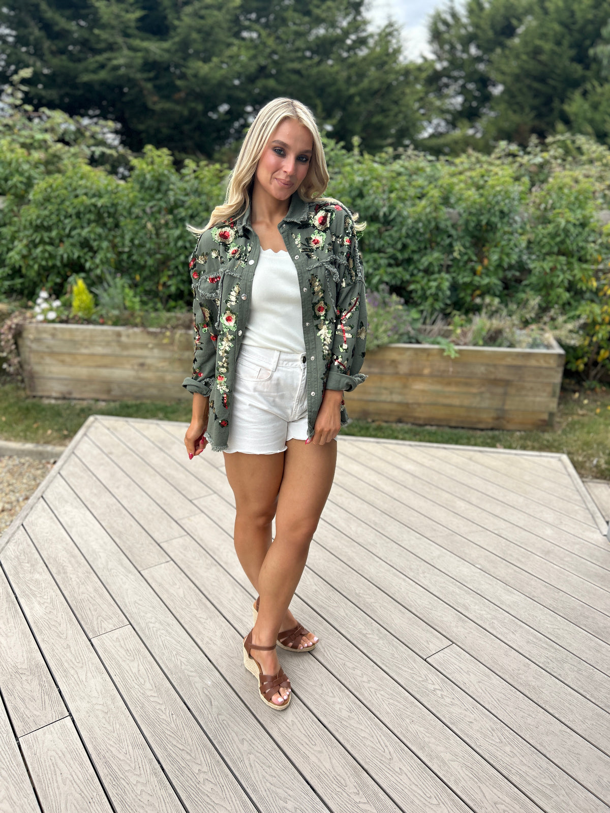 Jewel Jacket Khaki