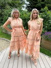 Elsa Dress Apricot