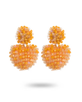 Ria Heart Earring Saffron