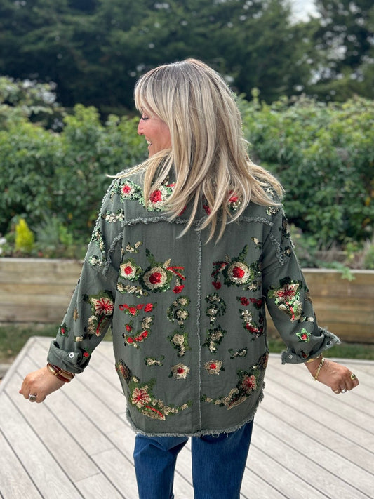 Jewel Jacket Khaki