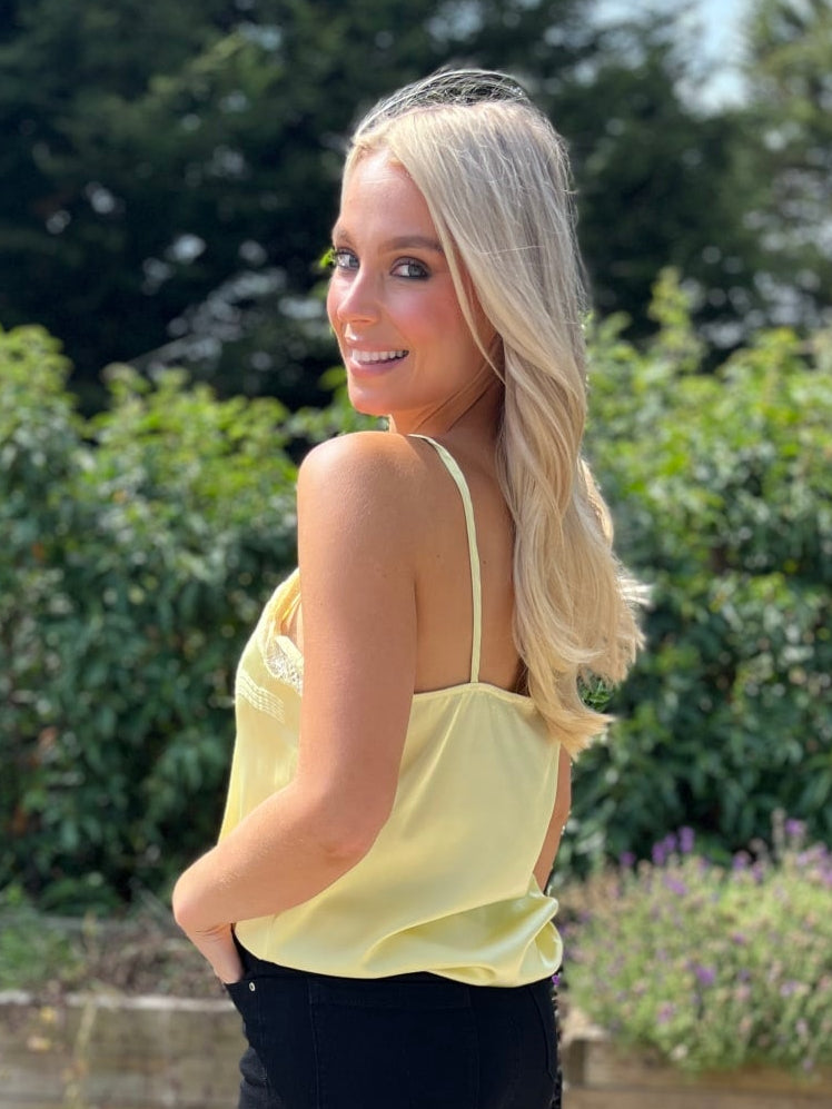 Lake Lace Cami Yellow - Image 3