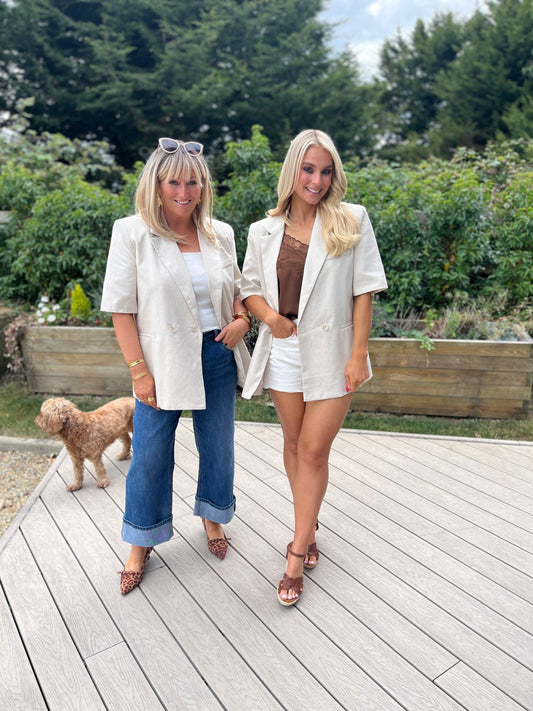 Bailey Blazer Beige - Image 1