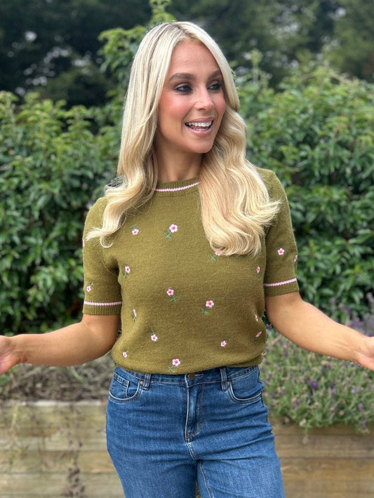 Freya Knit Olive