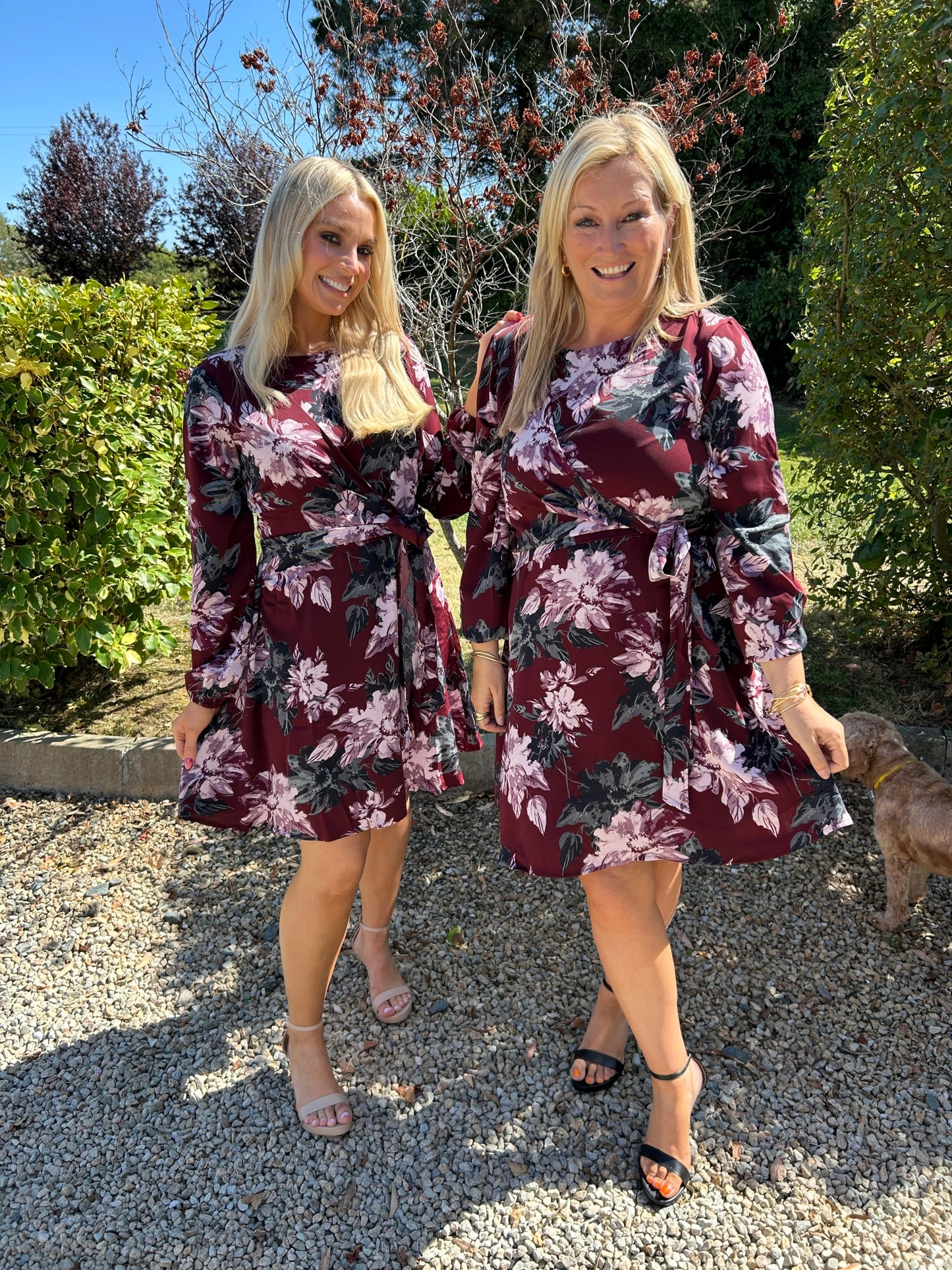 Grace Dress Burgundy - Image 9