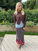 Maeva Skirt Chocolate - Image unknown