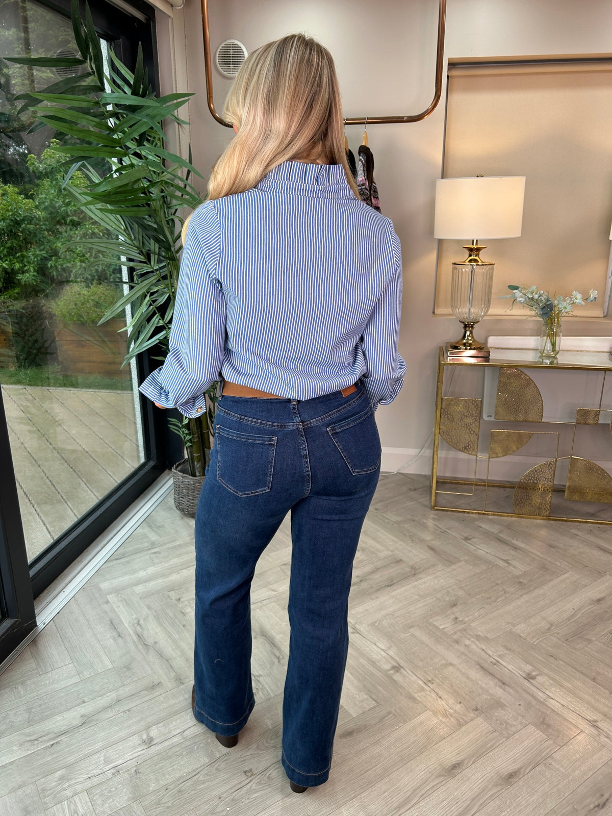 Estelle Shirt Blue - Image 9