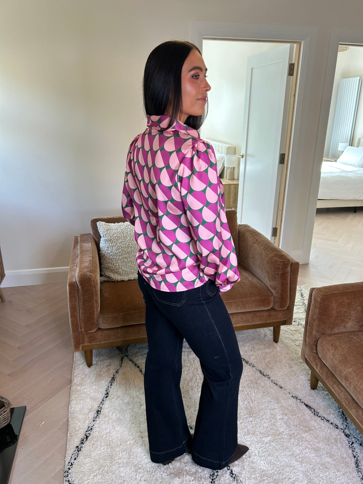 Harper Pink Blouse - Image 6