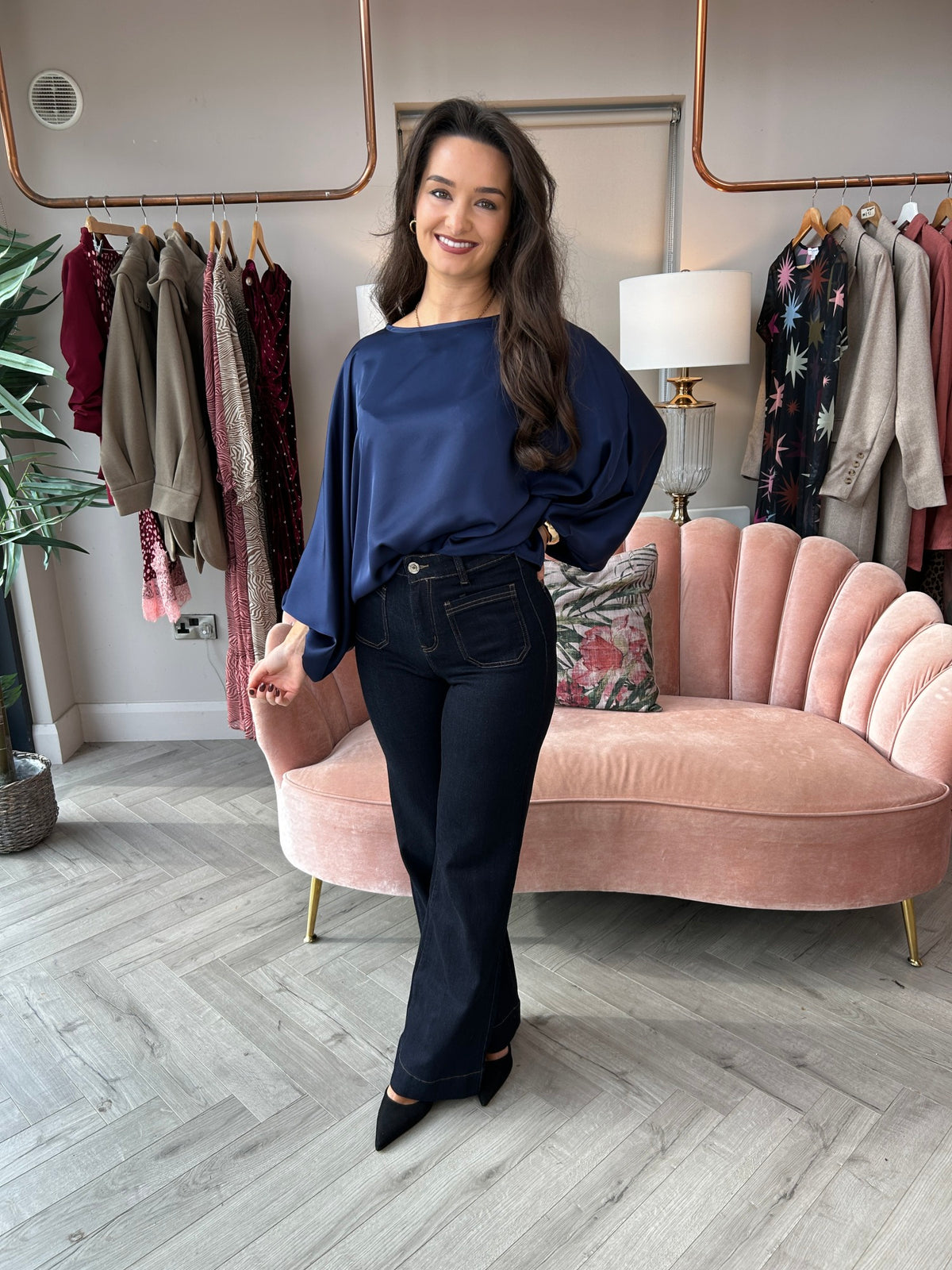 Eliana Navy Top - Image 7