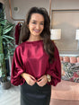 Eliana Top Burgundy - Image unknown