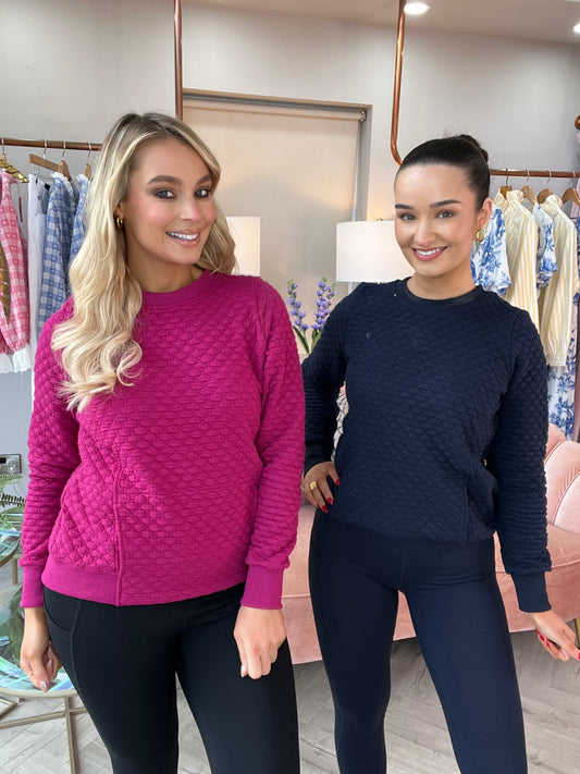 Rebecca Sweater Berry - Image 1