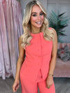 Melody Waistcoat Coral - Image unknown