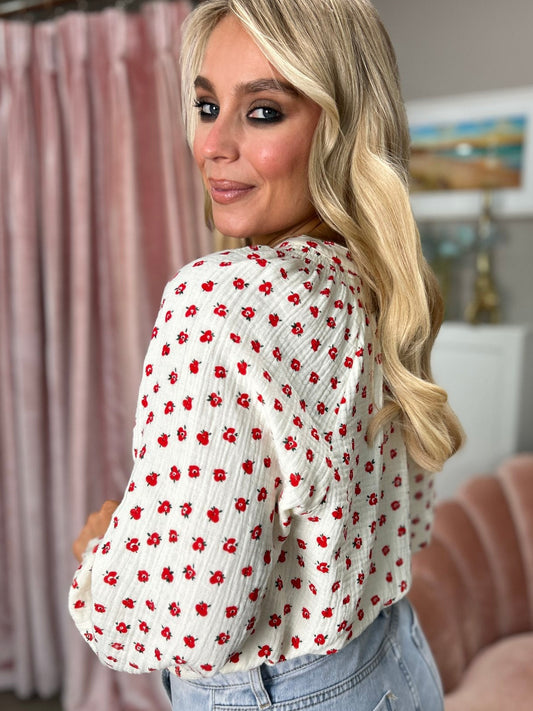 Lola Floral Shirt - Image 3