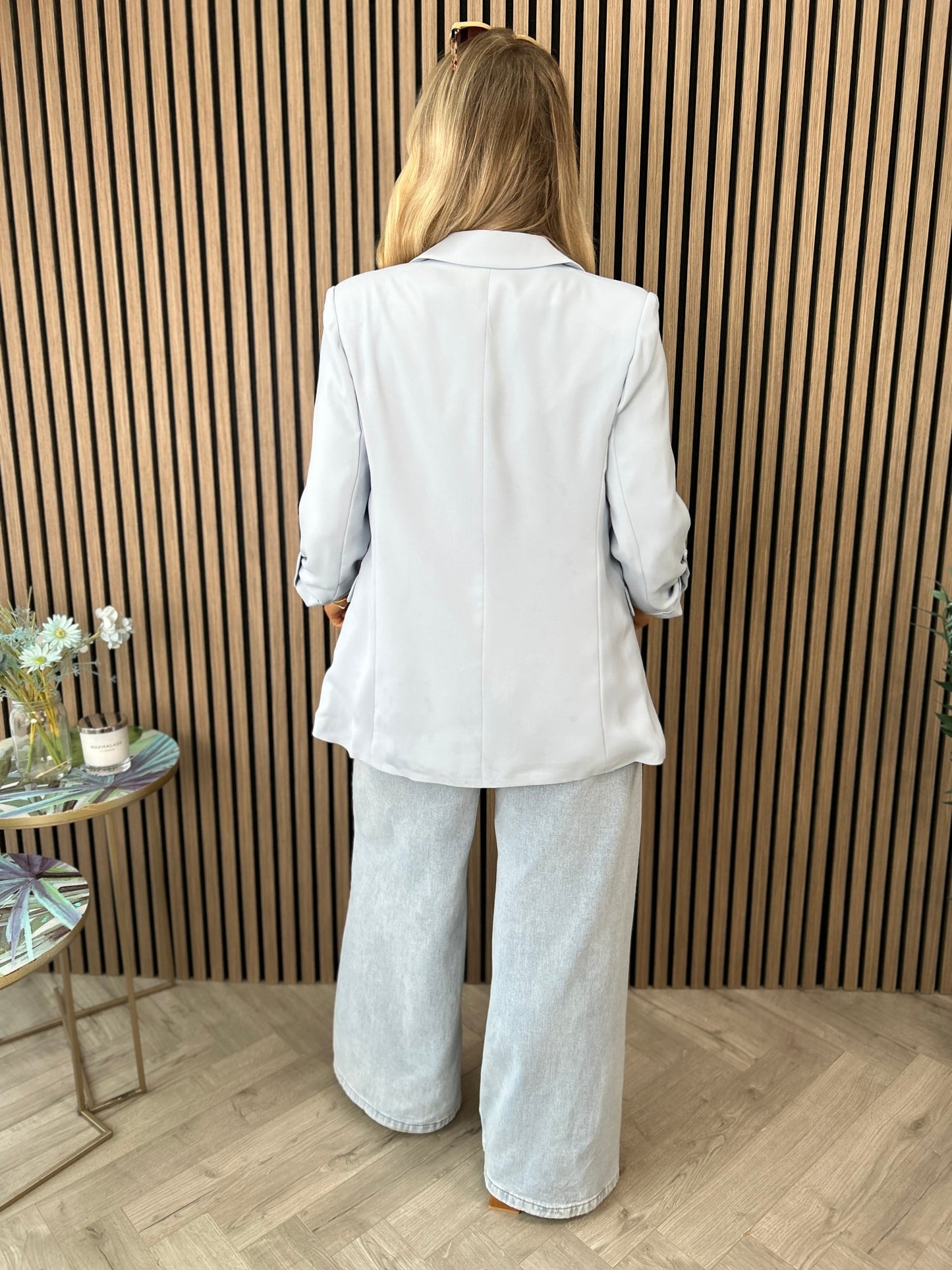 Harper Blazer Sky Blue - Image 5