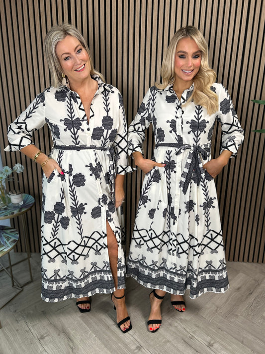 Angela Shirt Dress - Image 1