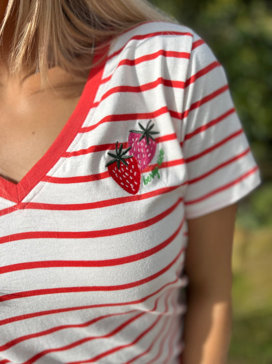 Khloe Strawberry T-Shirt