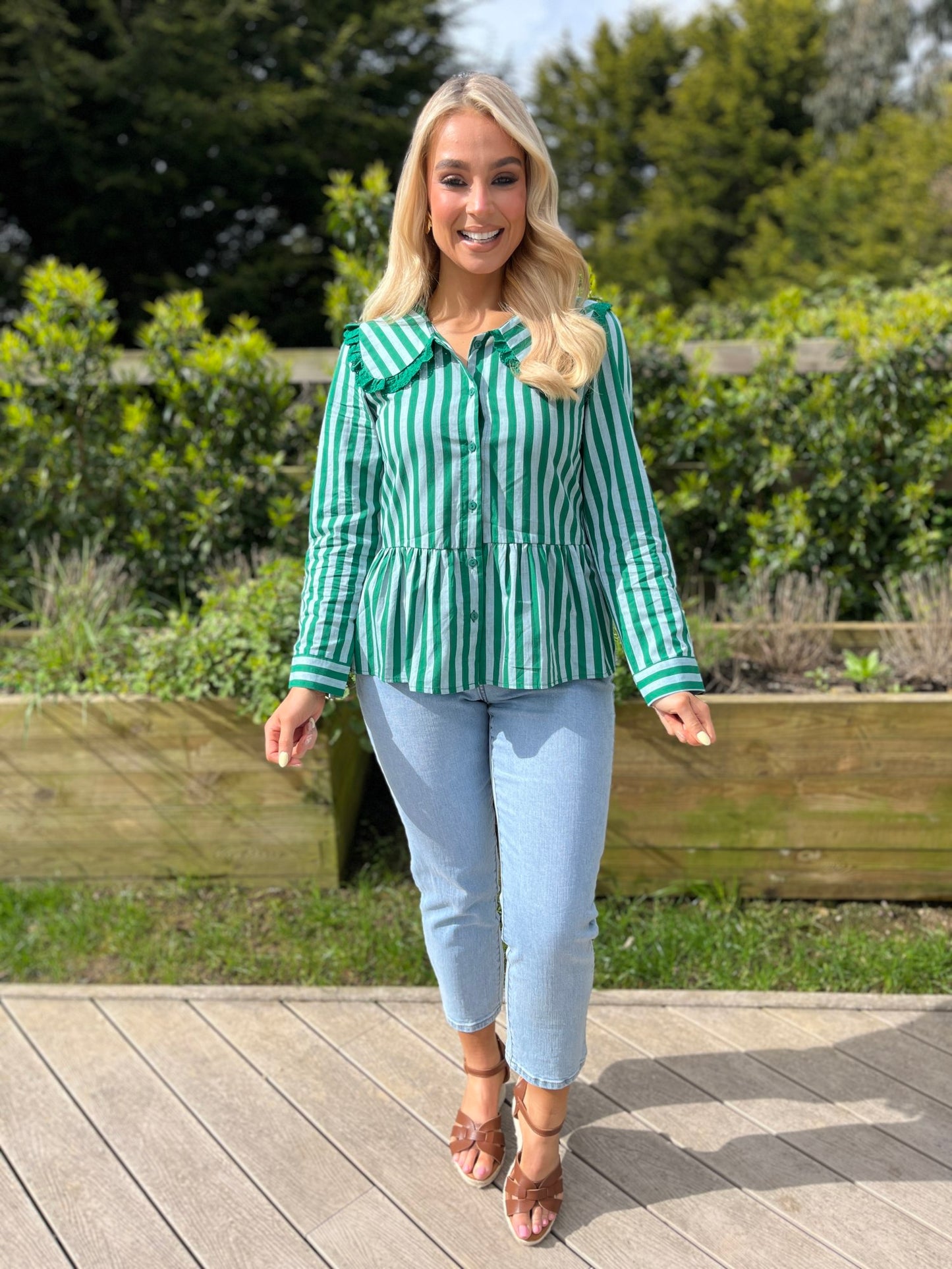 Pia Green shirt - Image 6