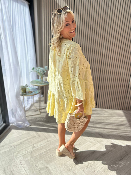 Penelope Dress Yellow - Image 1