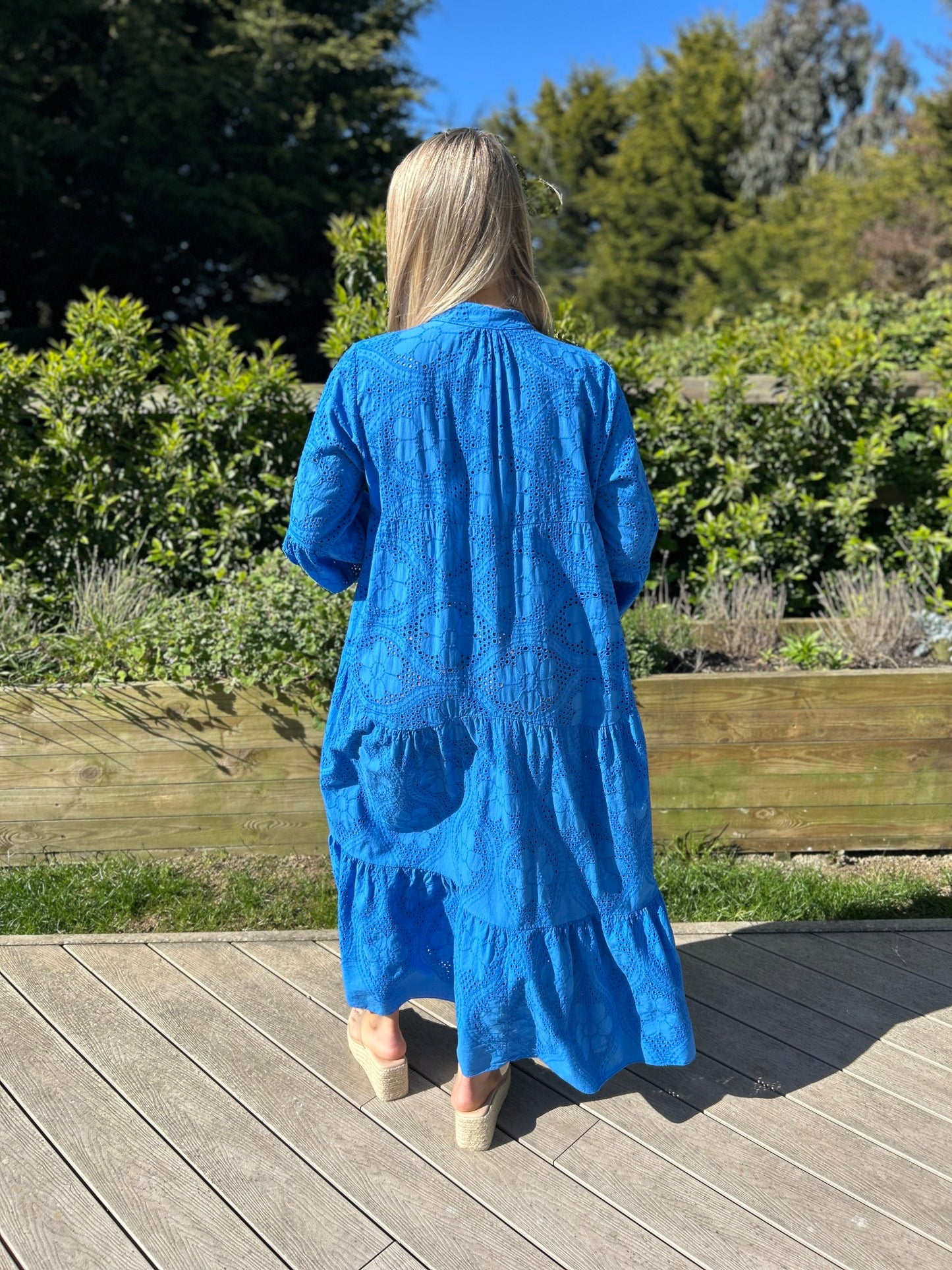 Jemma Beach Dress Blue - Image 5