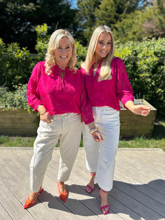 Primrose Top Cerise - Image 1