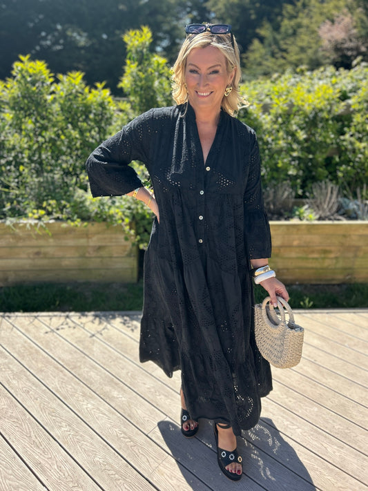 Jemma Beach Dress Black - Image 1