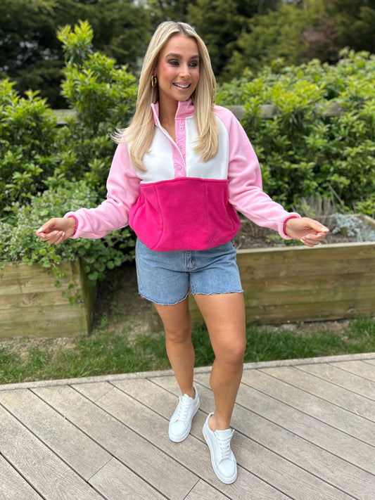 Emerson Fleece Pink - Image 1