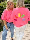 Thea Top Neon Pink - Image unknown