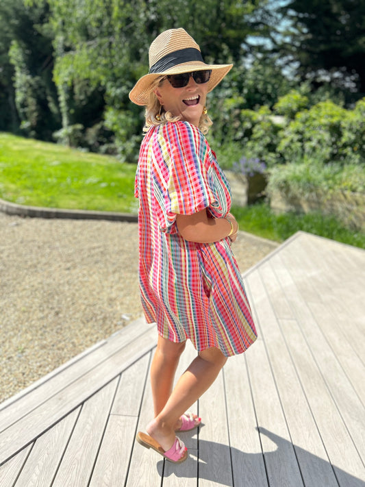 Briony Multi Print Dress