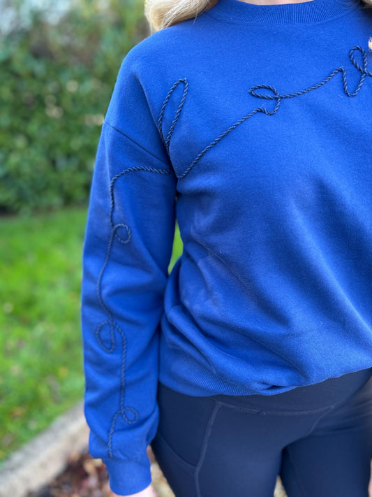 Abbie Sweater Blue - Image 1