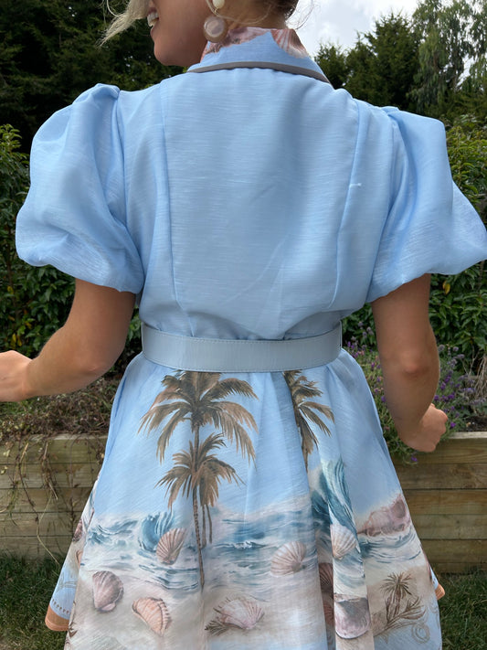 Saffia Dress Blue