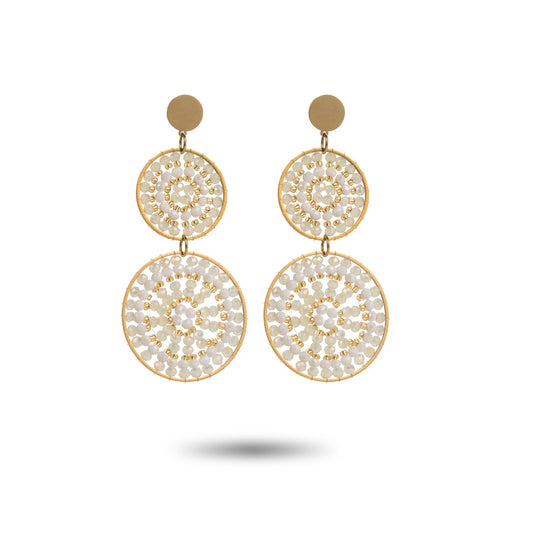 S2B060-3006 earring ecru