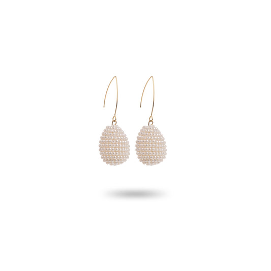 Ola Drop Earring Pearl